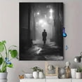 thumbnail image 4 of Noir Detective Foggy Alley Canvas Wall Art，Bar Study Decor for Living Room Bedroom Office Hotel, 4 of 8