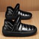thumbnail image 2 of Zapatos Casuales para Botas Sin Cordones Botines Tobillo Hombres Antideslizantes El Invierno, 2 of 9
