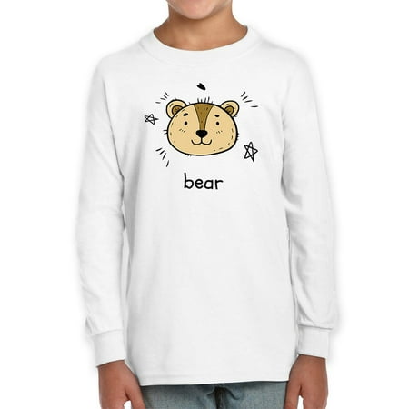 

Cute Little Bear Face Long Sleeve Toddler -Image by Shutterstock 3 Toddler
