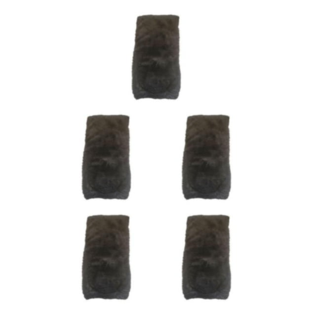 relayinert Skin-Friendly Warm Knee High Socks For Happy And Healthy Feet Easy To Wear Fit black 5Set