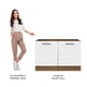 thumbnail image 5 of Mueble de Cocina Para Tarja Madesa Agata 120 cm 2 Puertas Marrón/Blanco, 5 of 5