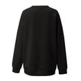 thumbnail image 4 of Sudadera Para Mujer Sudaderas de Cuello Redondo Manga Larga Suelta Cuello Redondo Estampado Sudadera Top Blusa Odeerbi ODB147025, 4 of 4