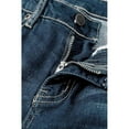 thumbnail image 4 of Jeans Baggy Déchirés Taille Basse pour Femmes Coupe Ample Jambe Grand Style Coréen Rétro Polyester, 4 of 9