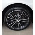 thumbnail image 2 of 4 Pcs Auto Wheel Center Caps for BMW 68MM Rim Center Caps Wheel Center Badge Shape Decoration Accessories（black and white）, 2 of 5