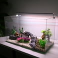 thumbnail image 3 of Unique Bargains 1 Pc Fish Tank Plants Decorations Artificial Aquarium Grass Ball Green Purple 2.56x4.92 Inch, 3 of 7