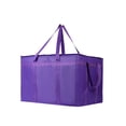 thumbnail image 1 of Bolsa de entrega de pizza, bolsa de catering, bolsa de mano, bolsa de picnic, bolsas térmicas para pizza, bolsa de supermercado, bolsa aislante para violeta, 1 of 9