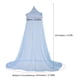 thumbnail image 3 of Cortinas con dosel BuyWeek mosquitera de encaje para cama de princesa, 3 of 10