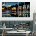 thumbnail image 1 of Design Art - Quai Oceanside en Soirée, 1 of 3