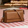 thumbnail image 5 of Arcticwind Leather Crossbody Bag for Women,Multifunctional Large Capacity,Phone Bag,ID bag,Anti Theft Wallet Purse Shoulder Bag,Triple Compartment Crossbody with Card Slots And Ziptop, 5 of 10