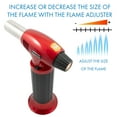 thumbnail image 3 of Logix Butane Torch, Red, 3 of 7