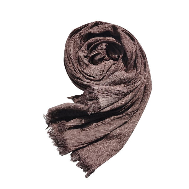 Bufanda elástica de invierno para mujer, cálida y resistente al frío, unisex, de poliéster.
