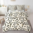 thumbnail image 1 of Erosebridal Literie Ado Cool Cœur Format Simple, Imprimé Léopard Guépard Lit en Sac Format Simple, Déco de Chambre Kawaii, Réversible, 1 of 1