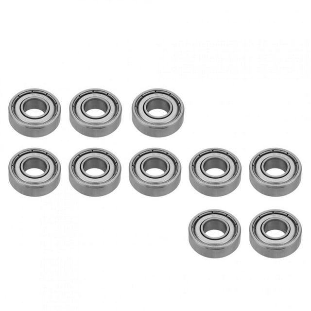 Ball Bearing, Bearing, Double Shielded High Speed Durable 15 Degree For Small Hobby 8Mm Shaft/Rod Project 8x19x6 Mm Universal Application Low Noise
