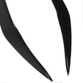 thumbnail image 3 of 1 Pair Left & Right Front Headlight Eyebrows Eyelids Cover Trim Fit for 1 Series F20 Facelift 2015-2019 Gloss Black, 3 of 4