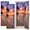 Color 4, variant on 2 Pcs School Locker Magnetic Wallpaper 12" x 36" Pink Sunset Reusable Removable Locker Accessories Back to School Supplies