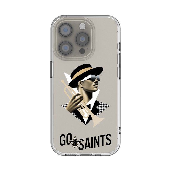 Keyscaper New Orleans Saints iPhone Clear Case