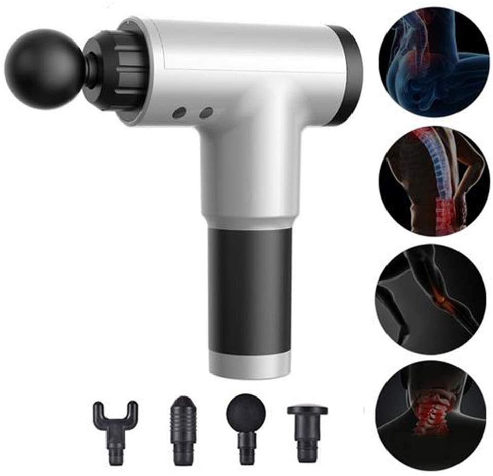 Massage Gun Percussion Massage Device Cordless Handheld Vibration Deep Tissue