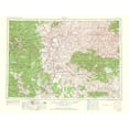 thumbnail image 2 of USGS 32x25 Gold Ornate Wood Framed with Double Matting Museum Art Print Titled - Bend Oregon Quad - USGS 1964, 2 of 4