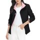 thumbnail image 5 of Chaquetas y abrigos casuales con capucha de manga larga para mujer, camisetas lisas, blusas de manga larga, blusas casuales, chaquetas cortavientos, chaquetas con capucha, conjuntos para senderismo al, 5 of 6