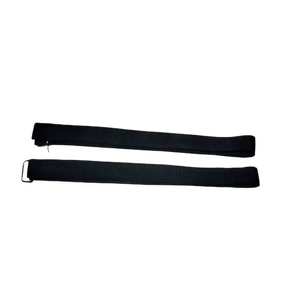 BotaniNest Heavy Duty Nylon Hook And Loop Straps With Metal Buckle – 2 Pack Adjustable Fastening Belts For Outdoor Gear Luggage & Organizing Durable Webbing Straps For Securing Items