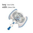 thumbnail image 2 of Vacuum Head Handy Installation Detachable Adjustable Handle Suction Device Labor-saving Washable Pool Cleaning Tool Dirt Remover, 2 of 9