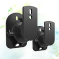 thumbnail image 4 of FELTECHELECTR par de soportes de pared para altavoces con sonido envolvente (negro), 4 of 6