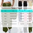 thumbnail image 3 of Baggy Sweatpants for Women Wide Leg Y2K Casual Elastic High Waisted Workout Sweat Pants with Pockets Fall Outfits, 3 of 4