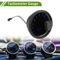 thumbnail image 2 of Unique Bargains 5" 127mm Tachometer Gauge Colorful Pointer RPM Tachometer tach Gauge 0-11000RPM w/ Sensor and Bracket Universal Tachometer Car DC 12V, 2 of 7