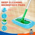 thumbnail image 6 of DR DAPPER Reusable Microfiber Wet Mop Pads Compatible with SwifferSweeper Mop, 3 Pack, Blue (Mop is Not Included), 6 of 6