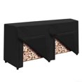 thumbnail image 1 of Outdoor Firewood Log Storage Rack Cover 8ft Water & Snow Protective Cover, 1 of 11