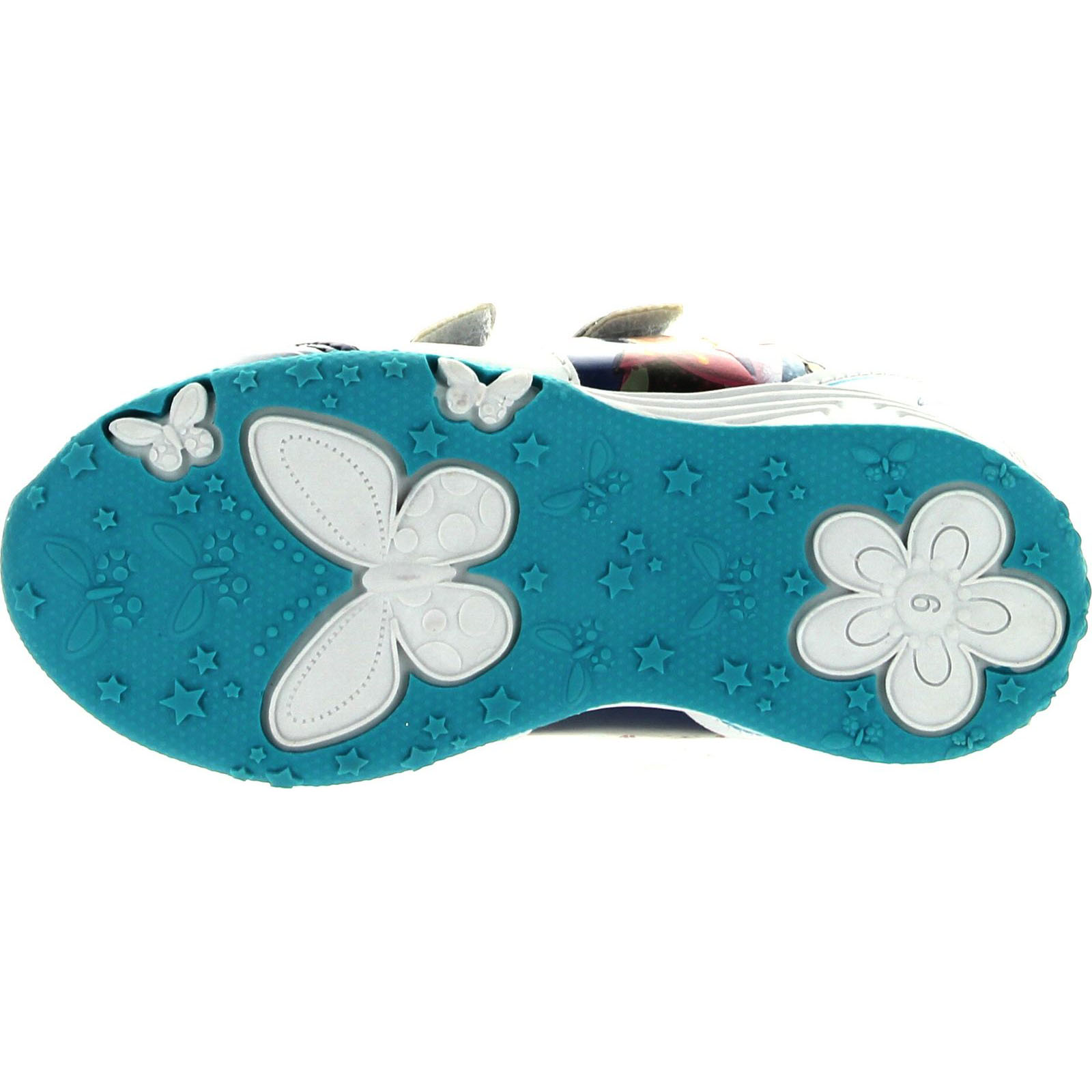 Disney Girls Frozen Princess Elsa and Anna Fashion Sneakers - image 4 of 4
