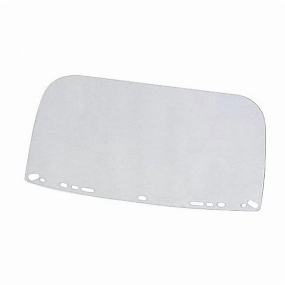 Face Shield Visor, Clear Visor, 8" Height, Uncoated Lens, Clear 840M