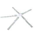thumbnail image 3 of Coreas para Silla Alta Arnés Ajustable de 5 Puntos para Cochecito de Bebé Cinturón de Seguridad, 3 of 7