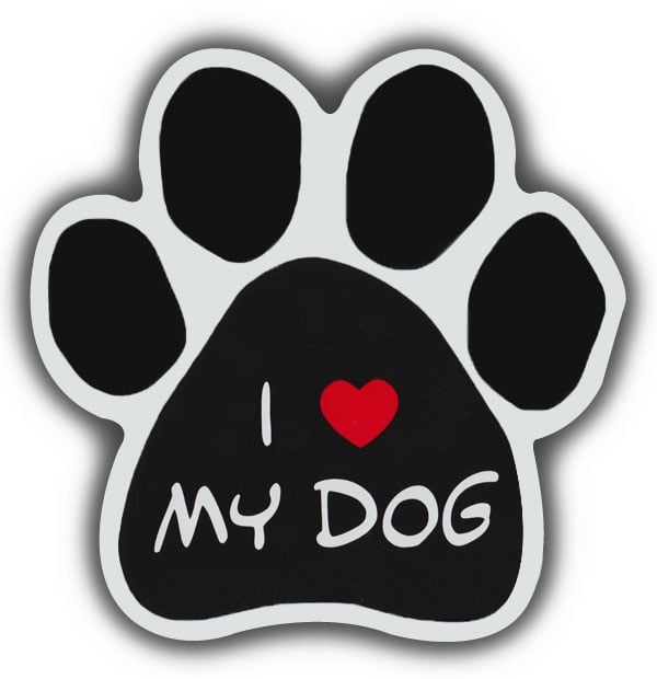 Picture PawsDog Paw Shaped Magnets I LOVE MY HAVANESECar Magnet 