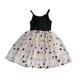 thumbnail image 1 of SDJMa - Vestido de princesa con estampado de estrellas y cielo de manga larga para niña pequeña, falda de malla, 1 of 4