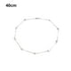 thumbnail image 3 of Collar de perlas de plata Sonducket para mujer 40cm Blanco, 3 of 6