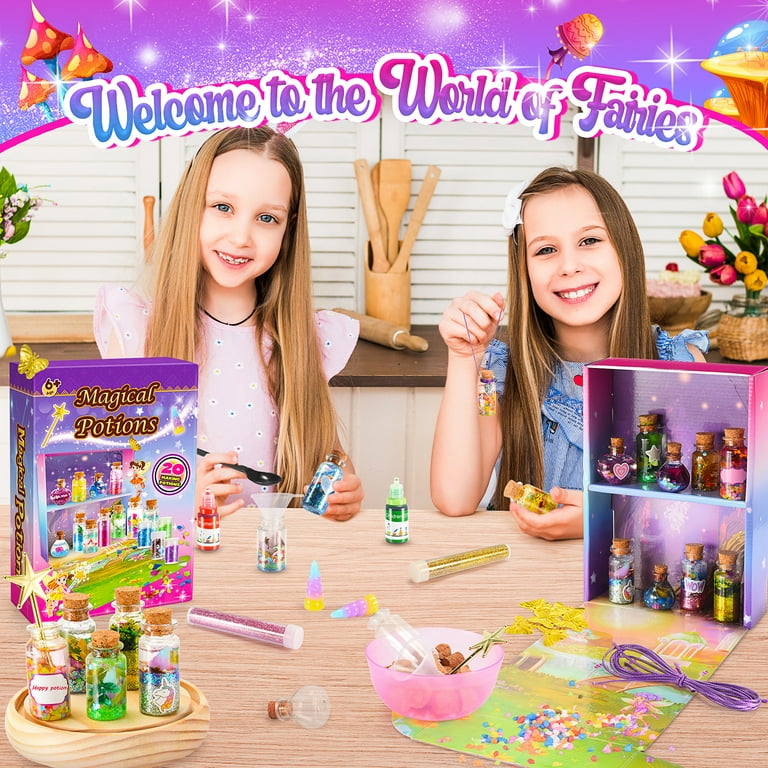 WethCorp Craft Kits for Girls - Crafts for 6-12 Year Olds - Magical Potion  Kits for Kids Valentines Day Gifts for Kids Girls Toys Age 6 7 8 9 10-12