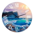 thumbnail image 2 of Designart 1 in Coastal Wall Clock, 2 of 5