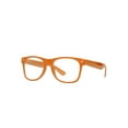 thumbnail image 1 of Gravity Shades Horn-Rimmed Clear Sunglasses, Pastel Orange, 1 of 2