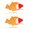 A, variant on 2 Pieces Lifelikes Taiyaki Fish Stylish Key Holder Sturdy PVC Craftsmanship Unique Gifts for Lovely Items Lovers