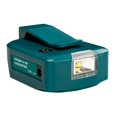 thumbnail image 1 of MT45 14.4V / 18V Li-on Battery Dual USB Port With LED Light Spotlight Outdoor Flashlight For Makita Batteries, 1 of 8