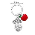thumbnail image 6 of Xinyolin Festive Stainless Steel Pendant Keychain - Apple Decor Teacher Appreciation Gift, 6 of 8