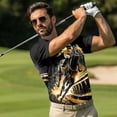 thumbnail image 3 of Binienty Speed Horse Racing His and Hers Matching Golf Outfit Set Short Sleeve Men's Shirt Women's Golf Skort Dress Casual Summer Couple Activewear for Golf Pickleball Tennis, 3 of 7