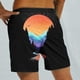 thumbnail image 5 of Puntoco Pantalones Cortos Con Estampado Hawaiano Para Hombre, Pantalones Cortos Con Bolsillo Y Cordón, Pantalones Cortos Para Hombre, 5 of 6