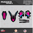 thumbnail image 2 of Kalair GFX Graphics Kit for Ktm 200XC-W, 250XC-W, 300XC-W, and 450XC-W (2013) Rugged Series, 2 of 5