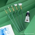 thumbnail image 3 of RSET-9141 | 5pc White Taklon Variety Brush Set, 3 of 8