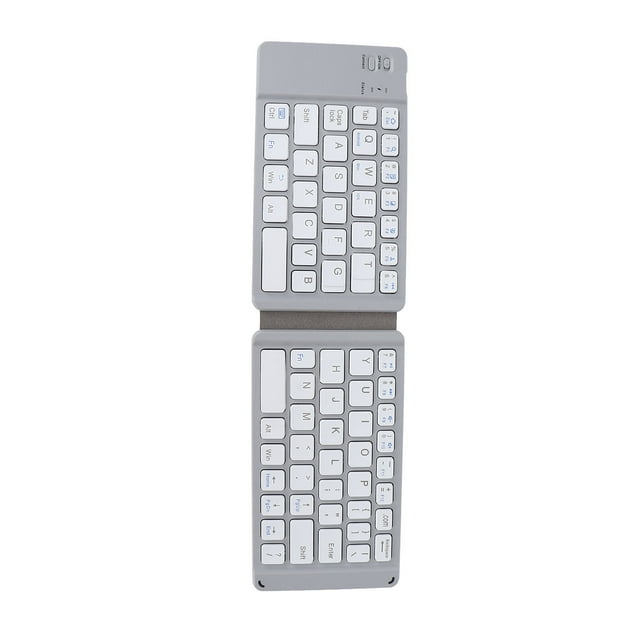 Foldable Keyboard ,Travel Keyboard BT3.0 Fast Typing Silent 120mAh Battery Compact Size Wide Compatibility Mini Keyboard