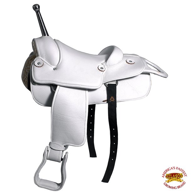 16 In Hilason Custom Designed Rare Western Trick Riding Saddle