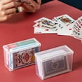thumbnail image 4 of New Transparent Plastic Boxes Playing Cards Container PP Storage Case Packing Poker Game Card Box For Board Games, 4 of 14