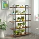 thumbnail image 4 of Costway Librería Industrial con 5 Niveles Estante con Estructura de Metal para Plantas Casa Oficina 119 x 32 x 178 cm, 4 of 9